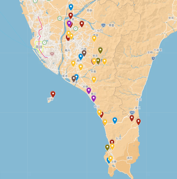 地理資訊系統(Geographic Information System, GIS)圖片